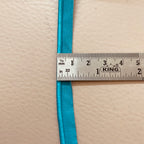 Turquoise Blue Satin Piping Lip Cord - 18 Yard Roll for Sewing and Crafts