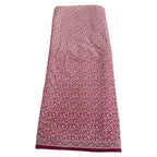 Long patterned skirt with a white background