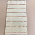 Fabric by Yard with Peach and Gold Lurex Stripes – Indian Craft Cotton