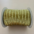 Gold Metallic Glitter Trim Cord - 18 Yards