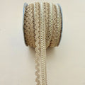 Gold Gimp Lace Trim – Wavy Rope Edge | Sold by the Yard