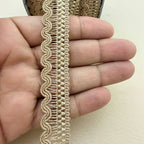 Gold Gimp Lace Trim – Wavy Rope Edge | Sold by the Yard