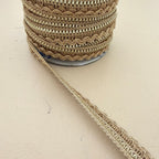 Gold Gimp Lace Trim – Wavy Rope Edge | Sold by the Yard