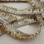 Metallic Loop Fringe Lace Trim – Gold