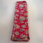 Pink  Dola Silk Embroidered Fabric – 44" Wide | By the Yard