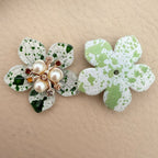 Green Speckle Flower Patch - Pack of 20