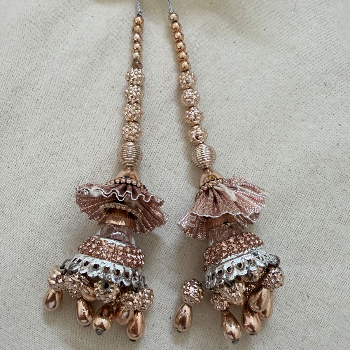 Rose Gold Jhumka Latkan