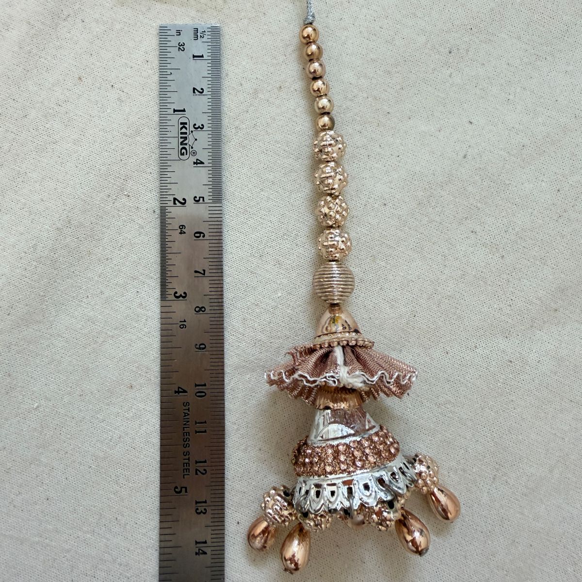 Rose Gold Jhumka Latkan