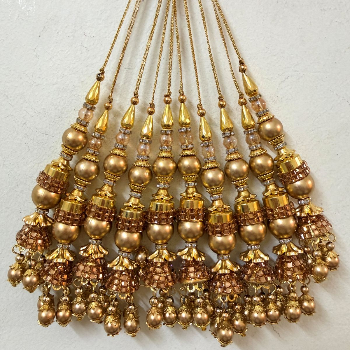 Golden Jhumka Latkan