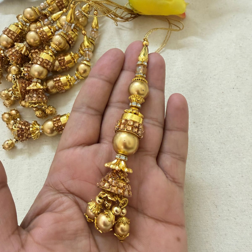 Golden Jhumka Latkan
