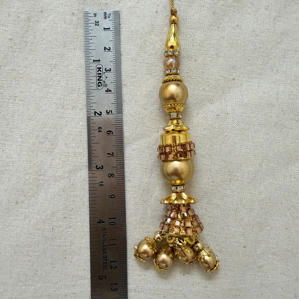 Golden Jhumka Latkan