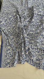 Blue Cotton Fabric