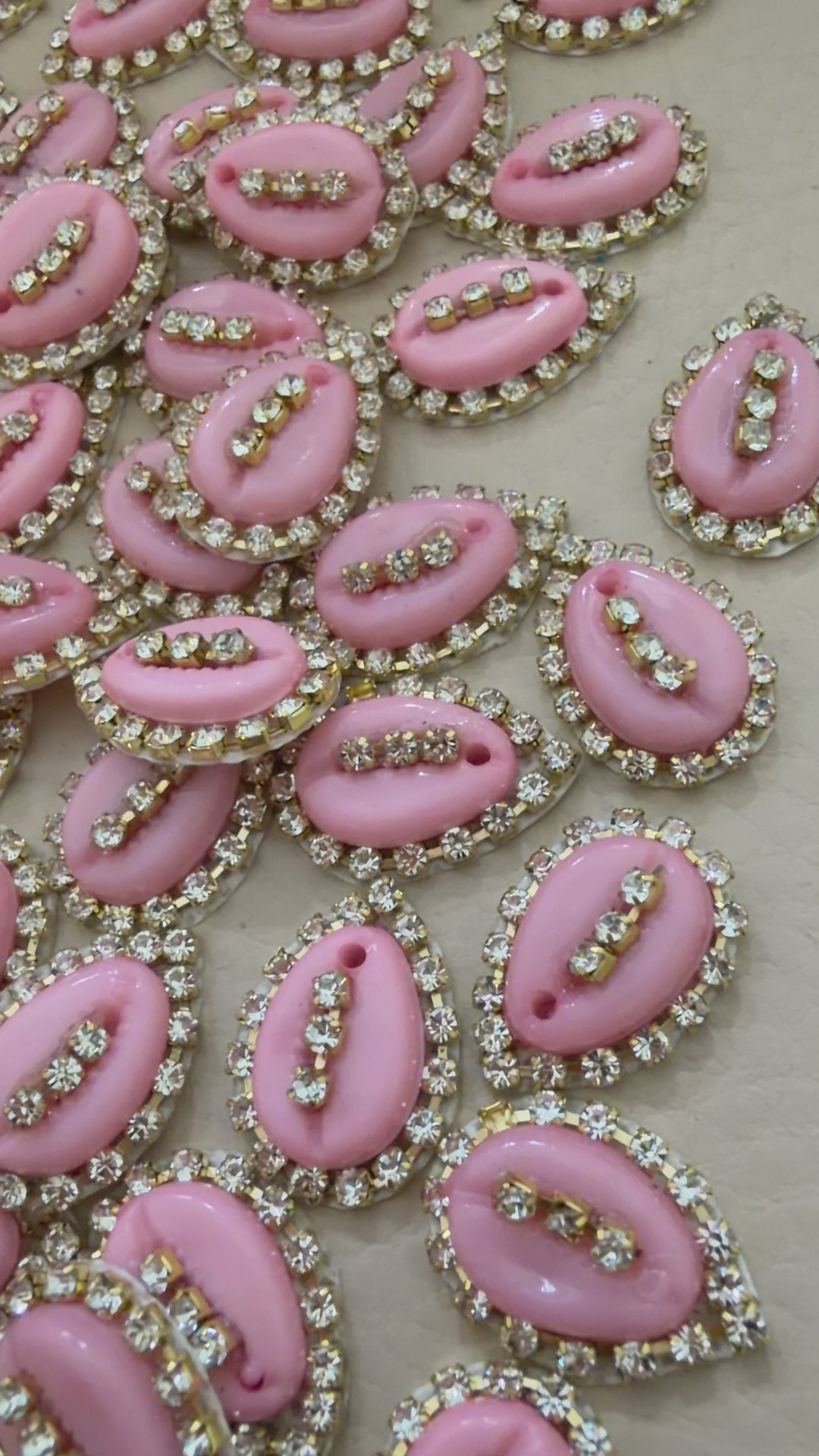 Pink Embroidery Patches